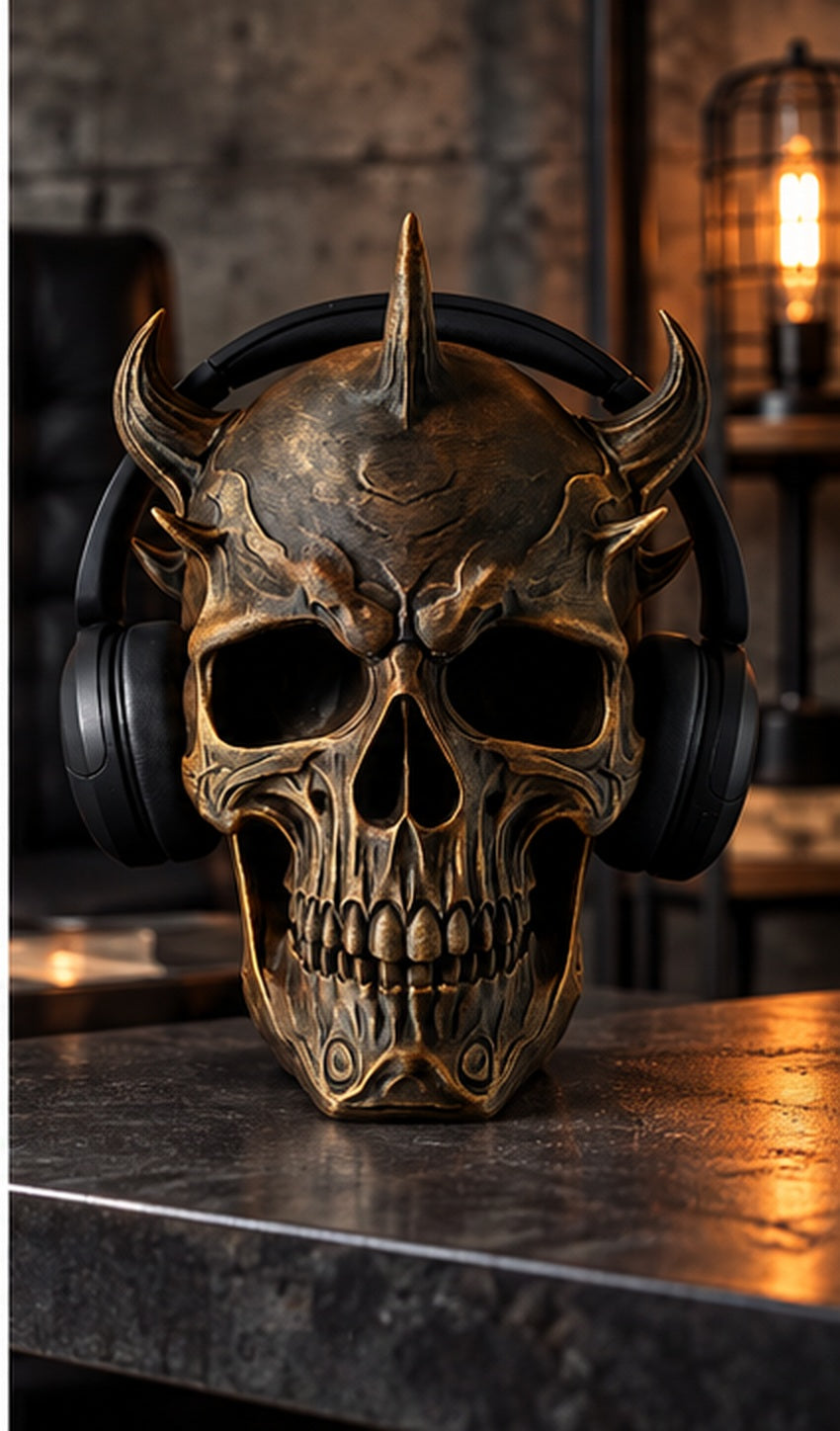 Demon Skull – Great for Headphones