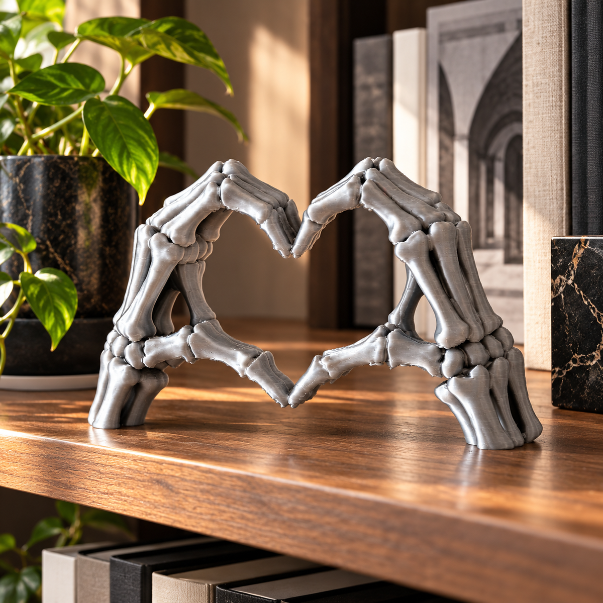 Skeleton Love Hands