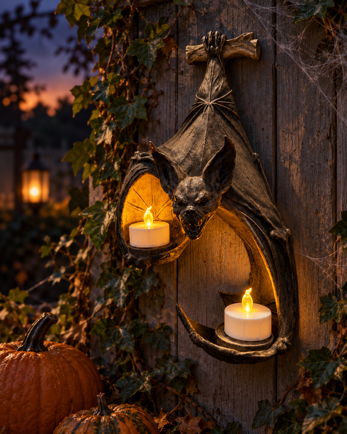 Bat Tealight Holder – Halloween
