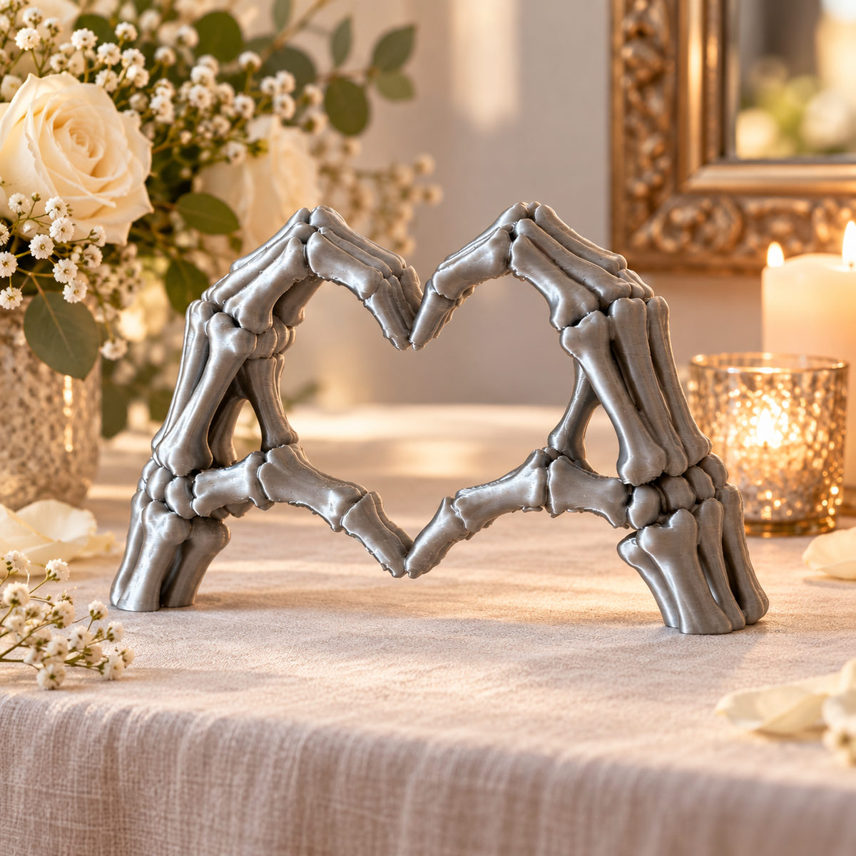 Skeleton Love Hands