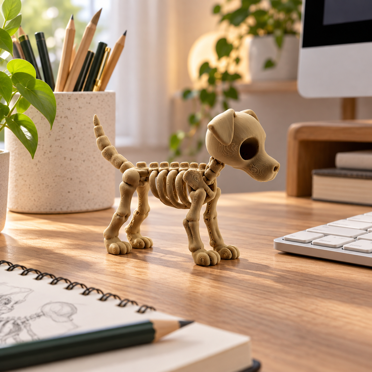 Skeletal Puppy
