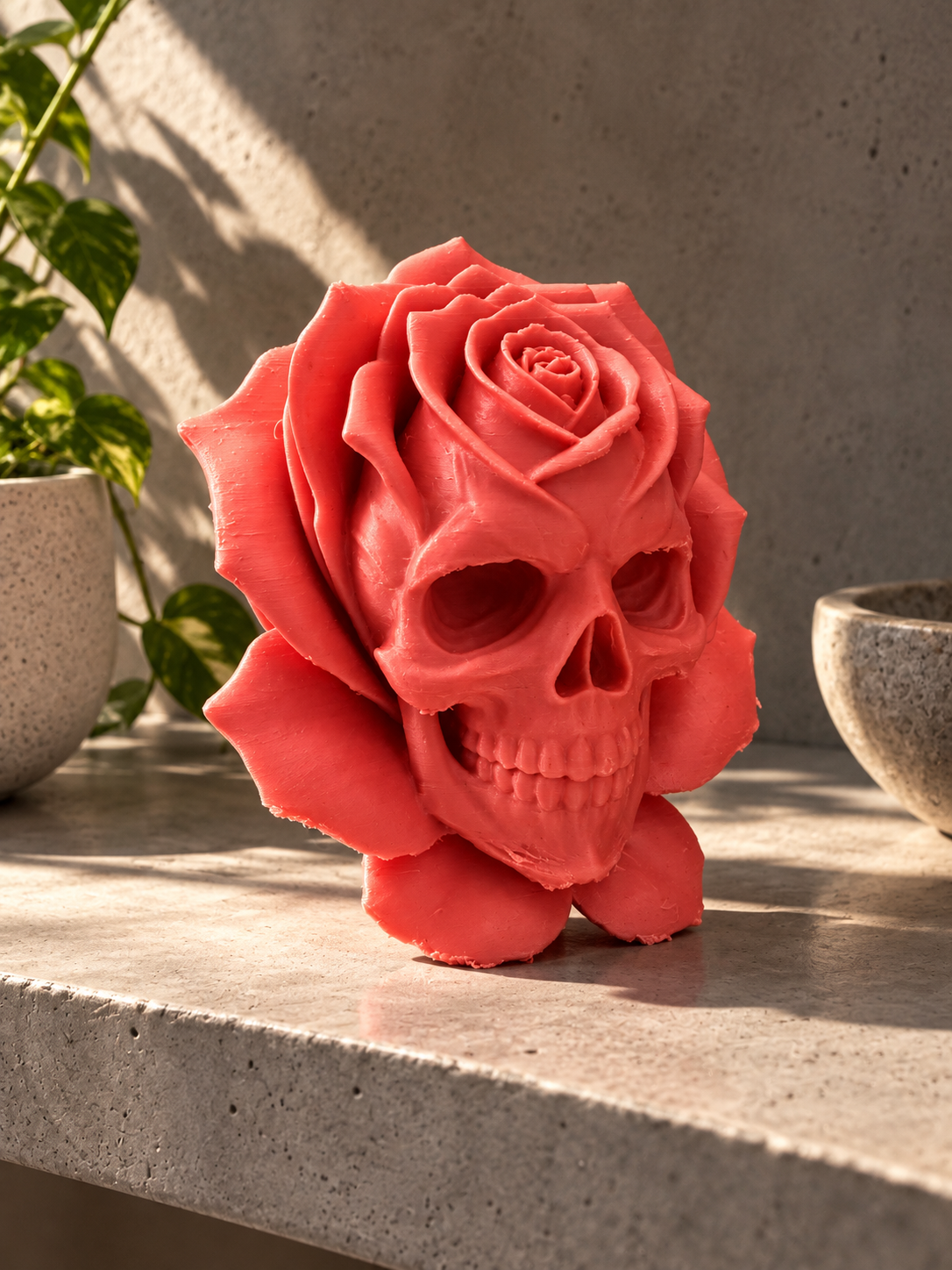 Skull Flowers – Make a Bunch in Different Colours