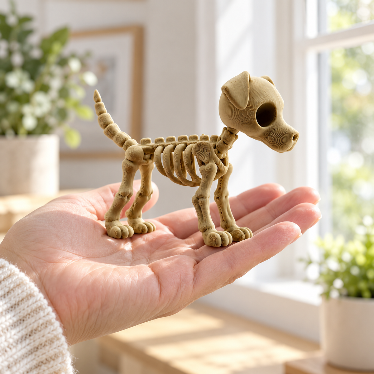 Skeletal Puppy