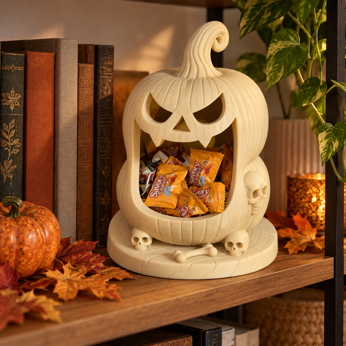 Jack-o’-Lantern Sweet Holder – Sweet Bowl