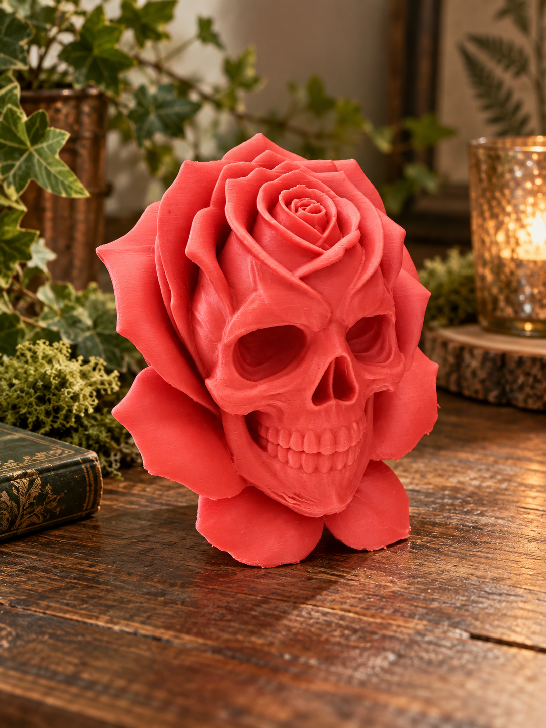Skull Flowers – Make a Bunch in Different Colours