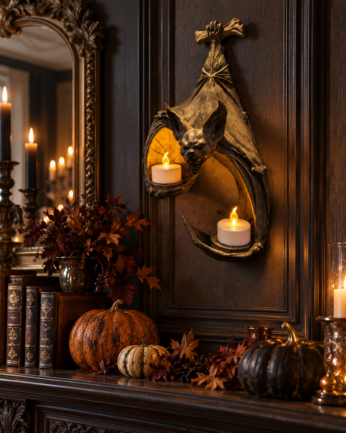 Bat Tealight Holder – Halloween