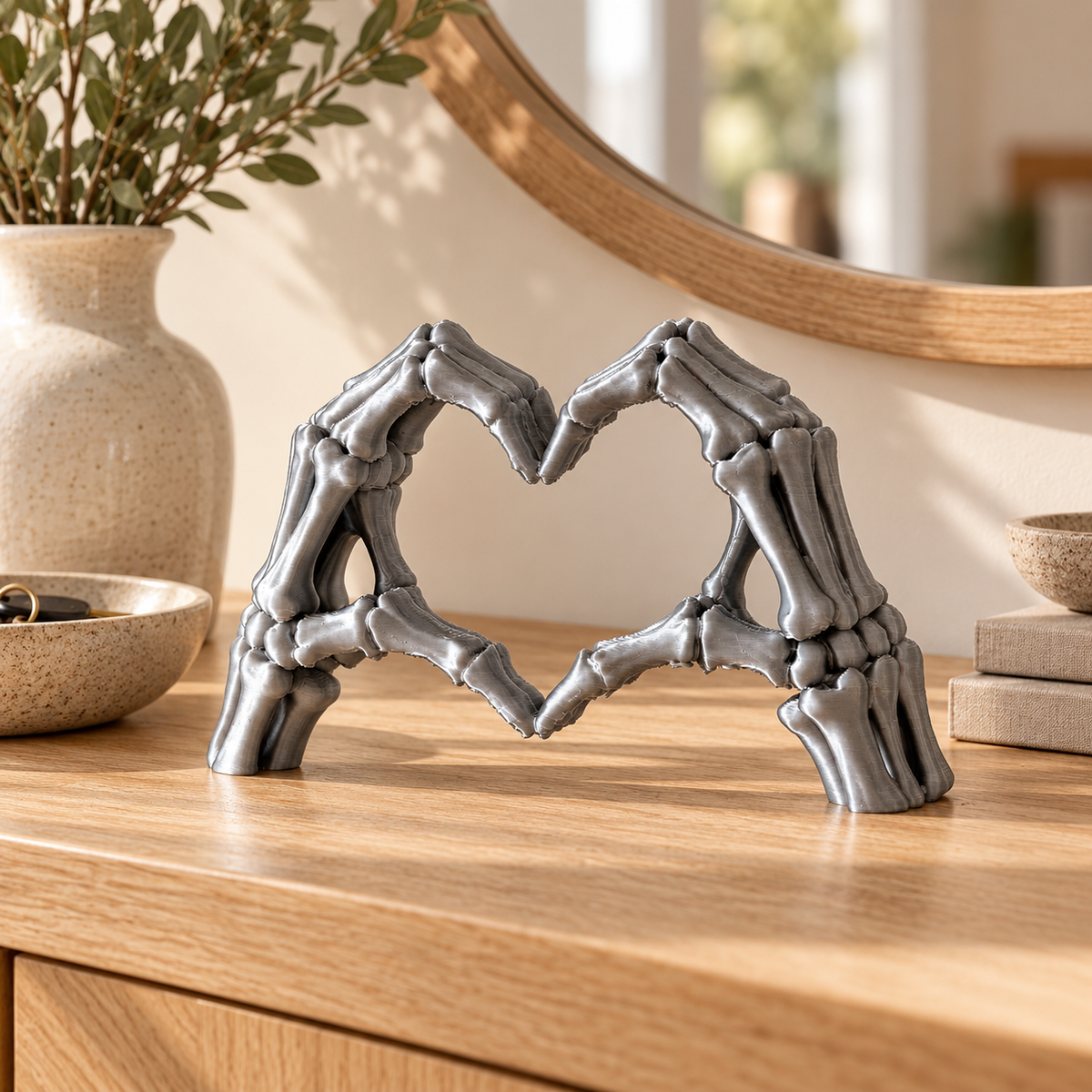 Skeleton Love Hands
