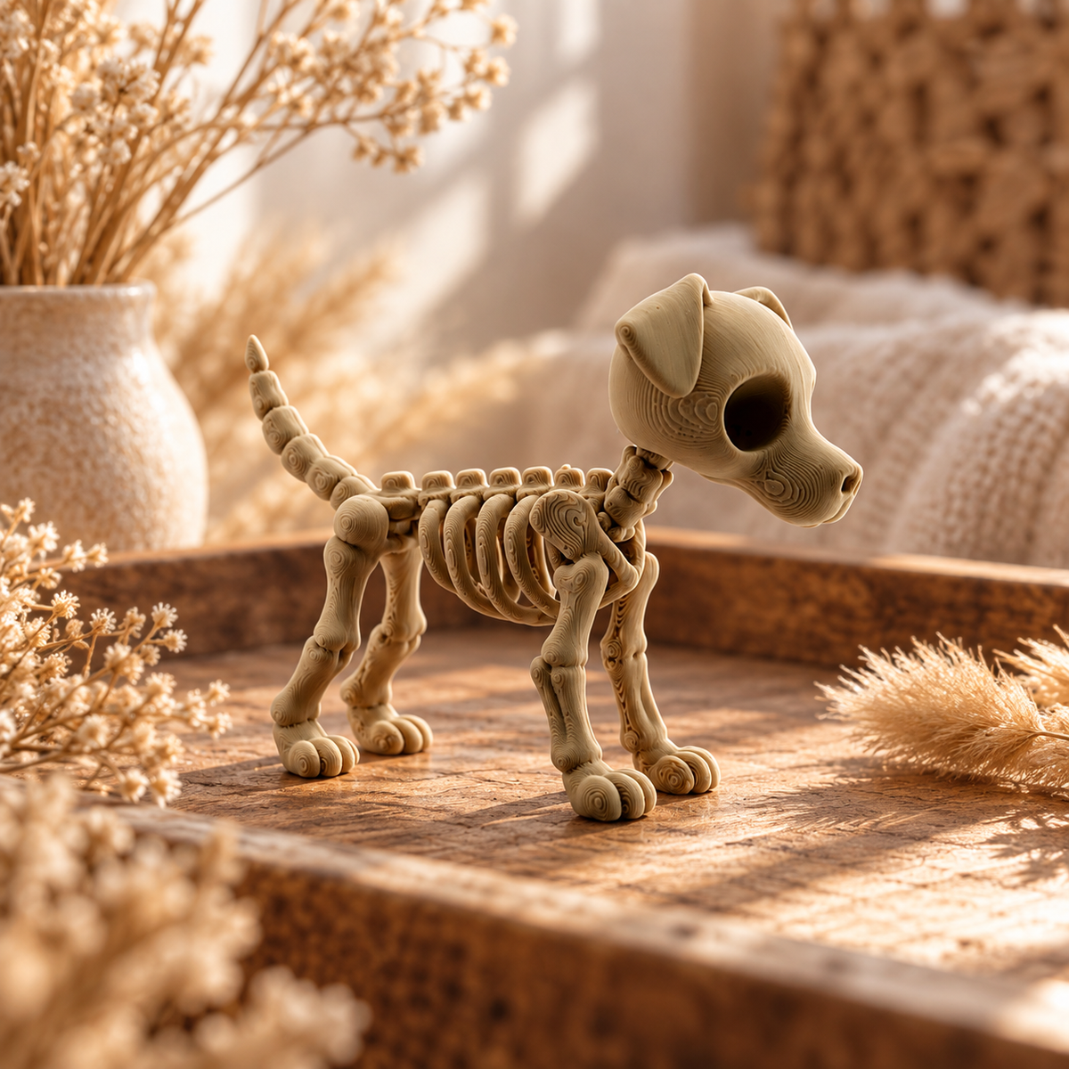 Skeletal Puppy