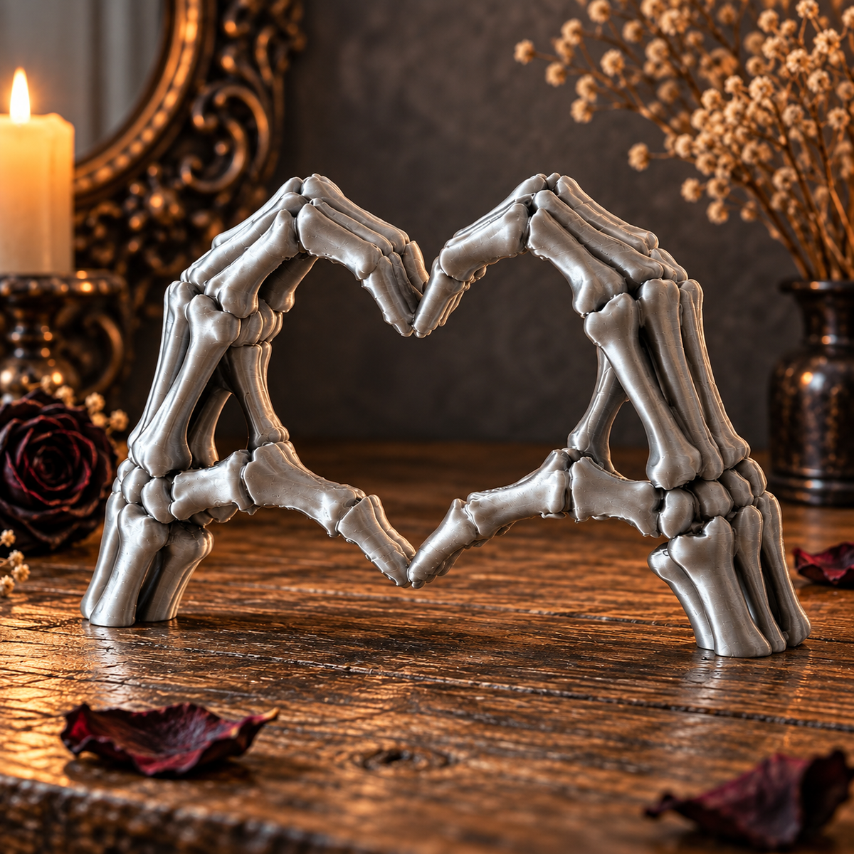 Skeleton Love Hands
