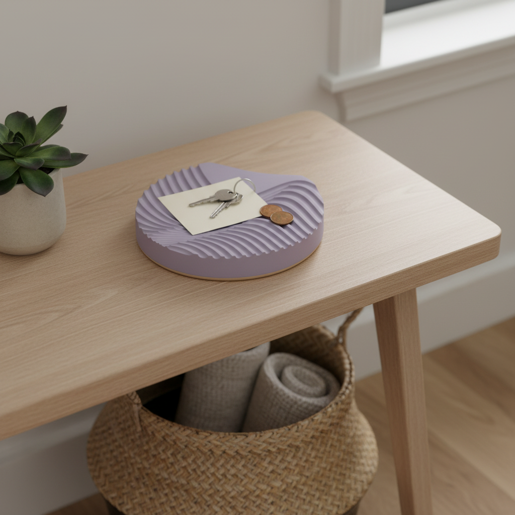 Wavy Textured Catch-All Tray
