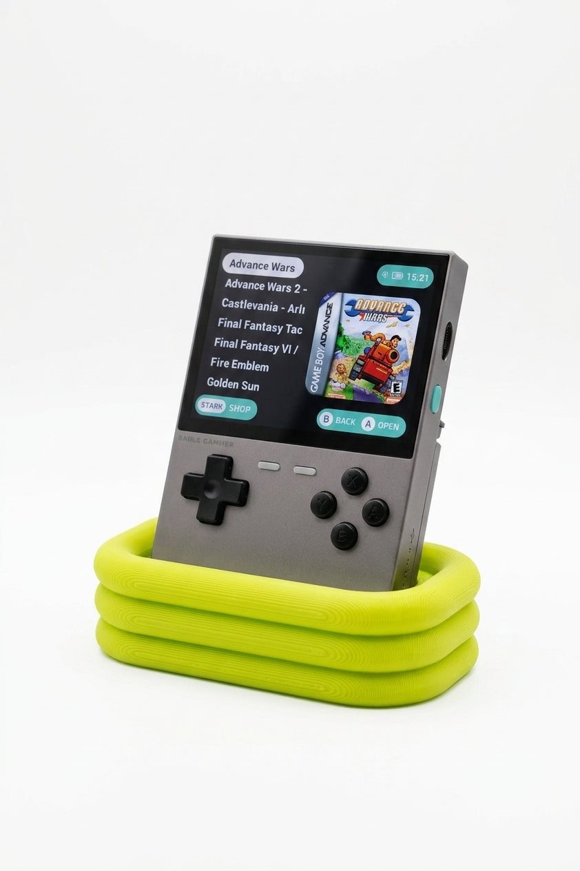 Minimalist Desktop Stand for Trimui Brick - render angle 1