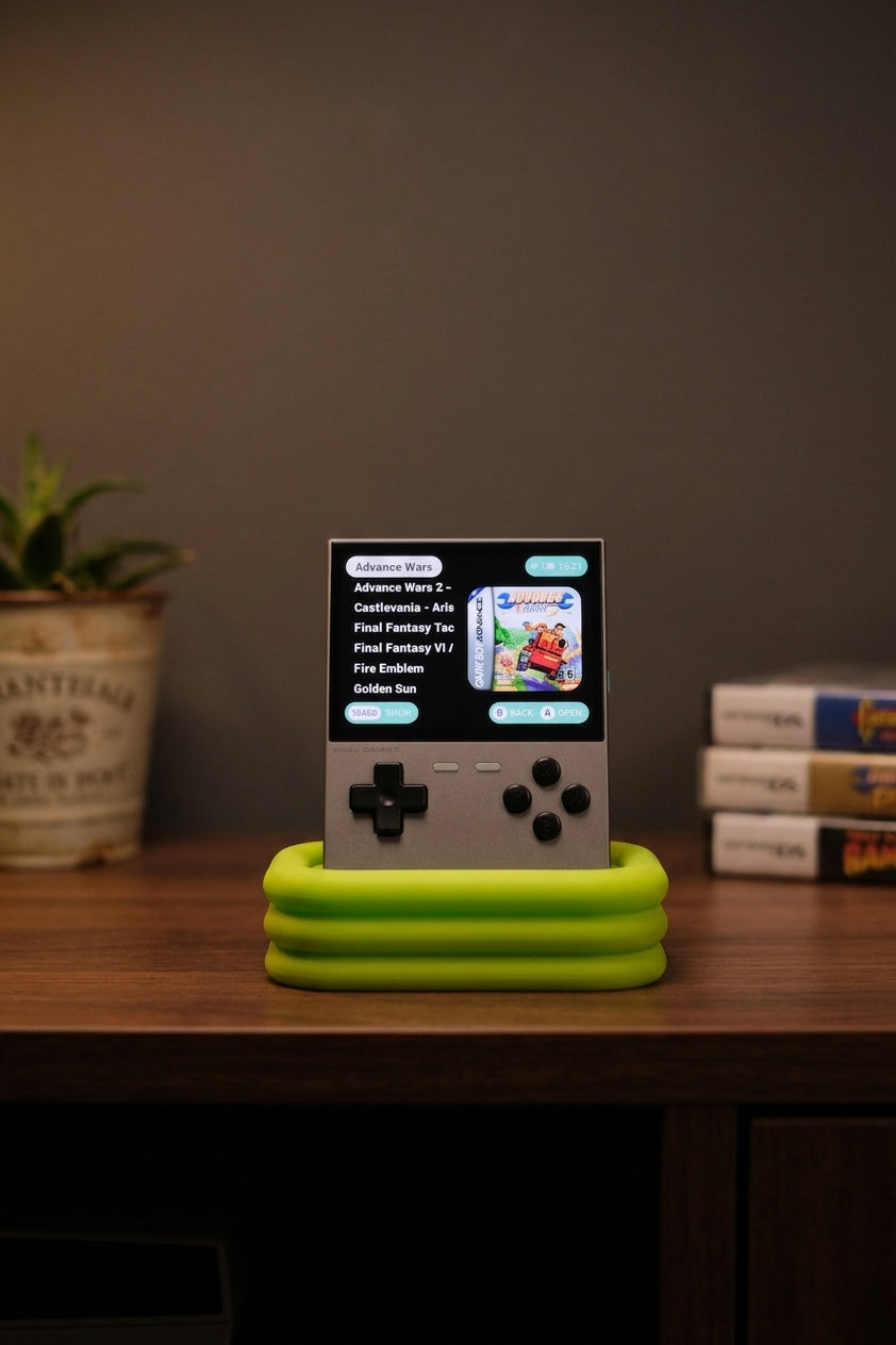 Minimalist Desktop Stand for Trimui Brick - render angle 3