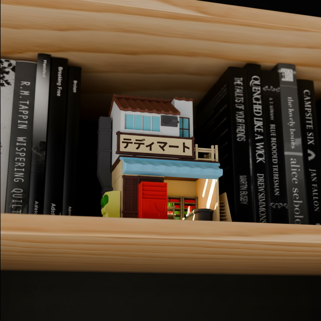 Japanese Store Book Nook