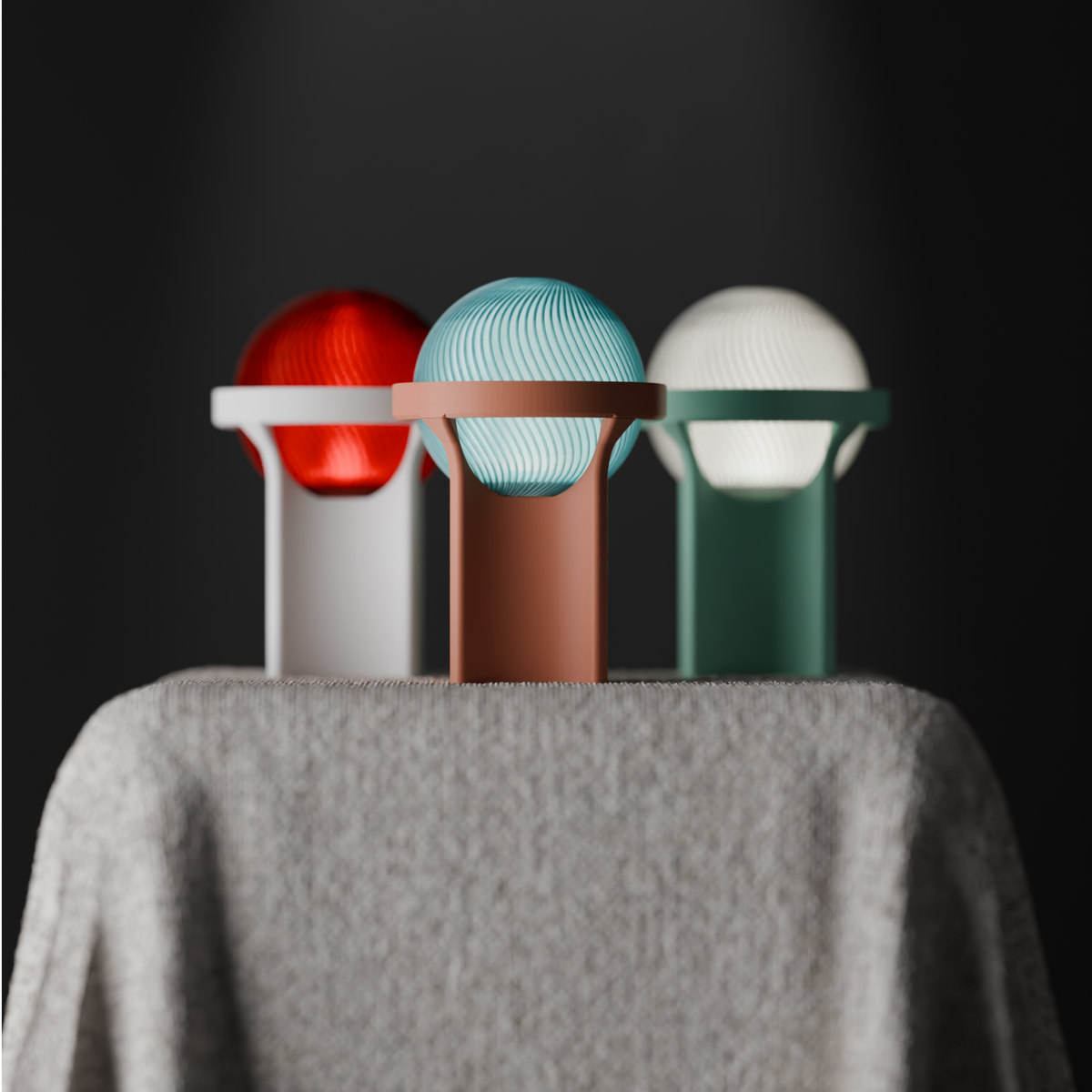 Modern Sphere Tealight Holder