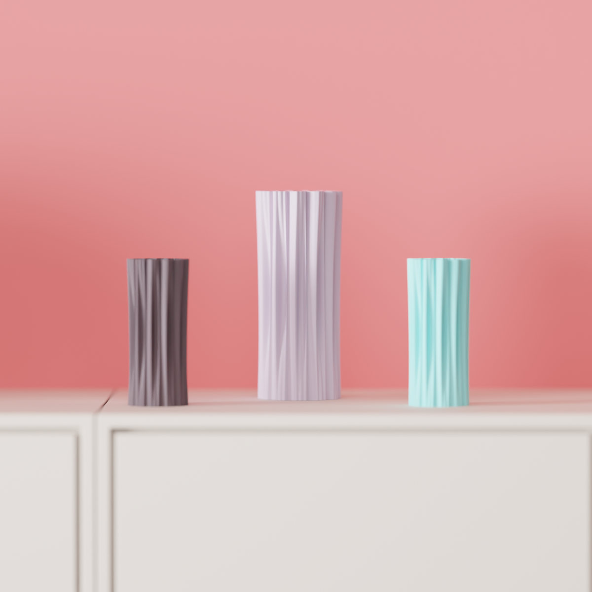 Twist Flow Decorative Vase