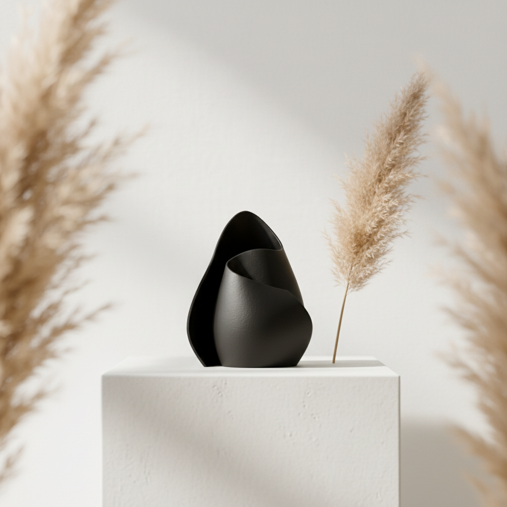 Single Sheet Flowing Vase 2