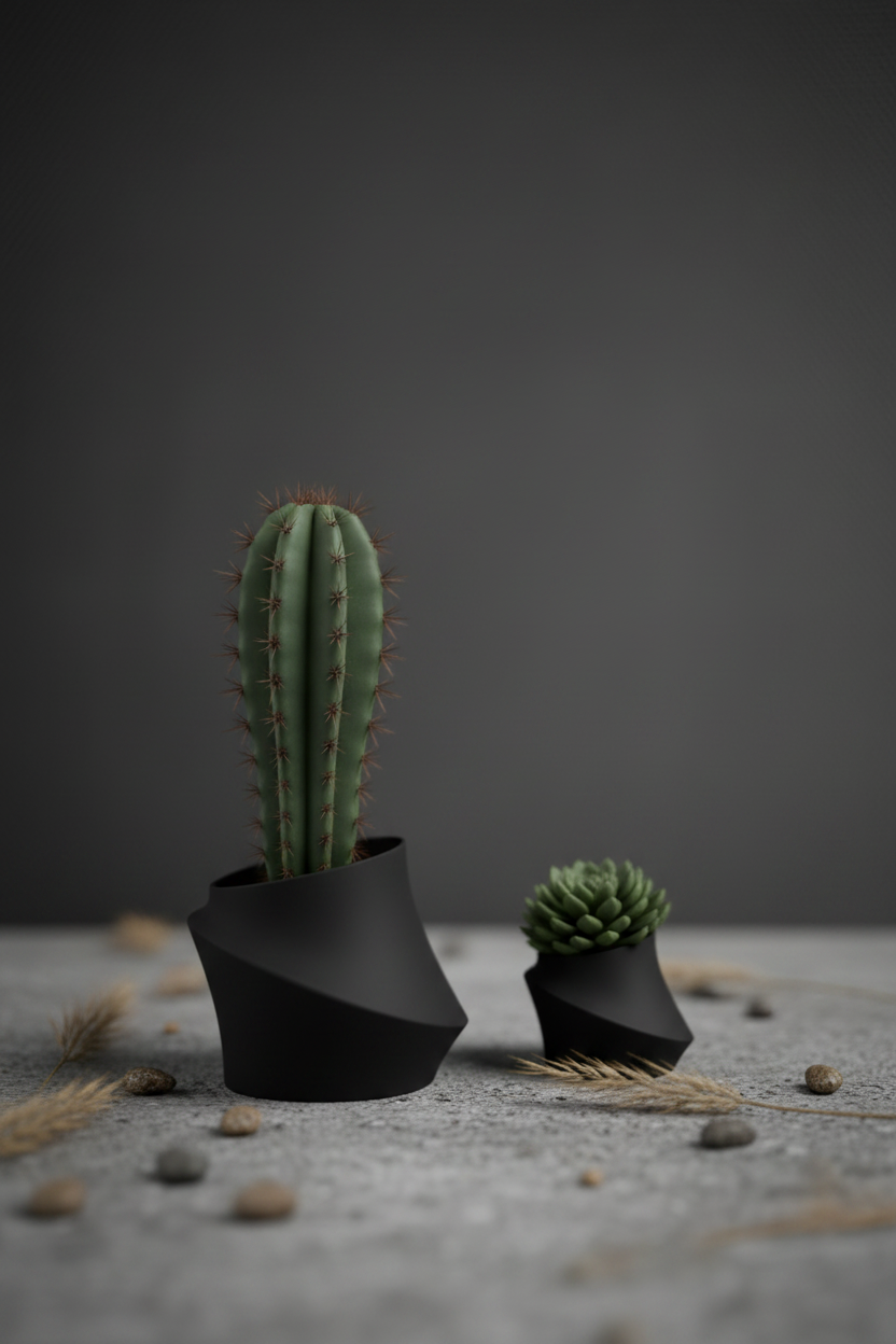 Elegant Sloped Planter