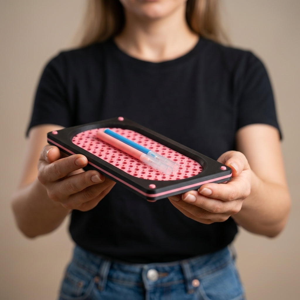 Modern Multi-Part Desktop Tray Kit - mesh_pen_tray_03