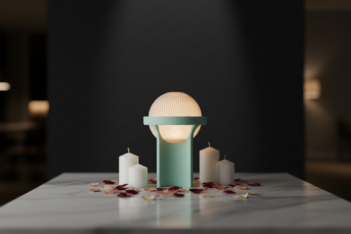 Modern Sphere Tealight Holder