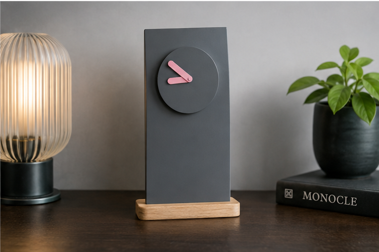 Modern Flow Wall And Desk Clock