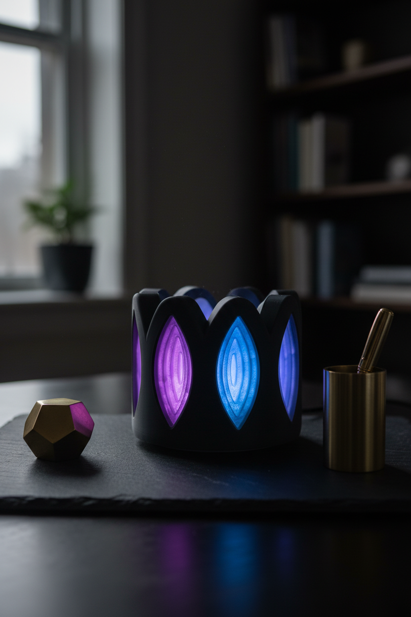 Whimsical Window Desktop Lamp