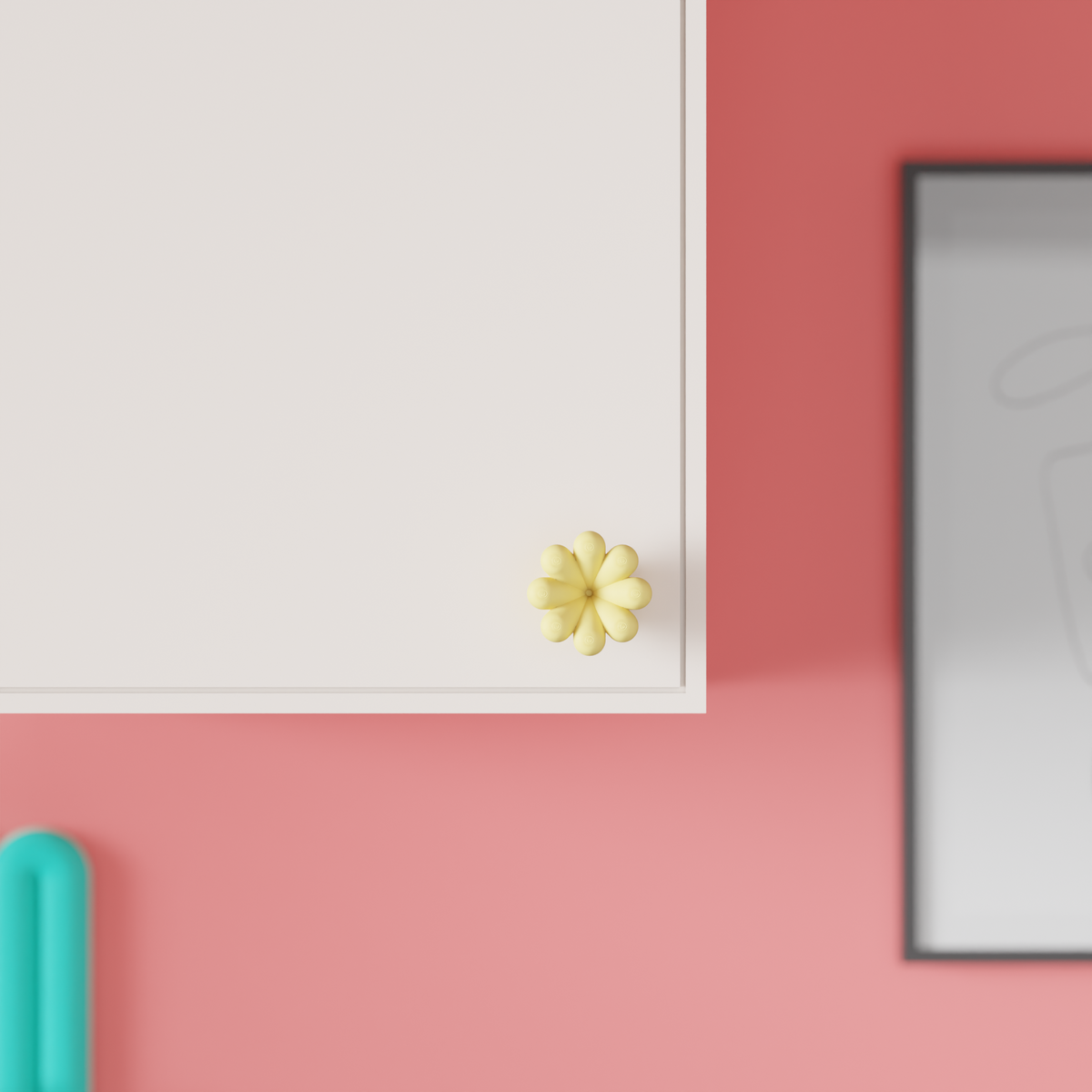 Wibble Inspired Cabinet Handle - multidon0256