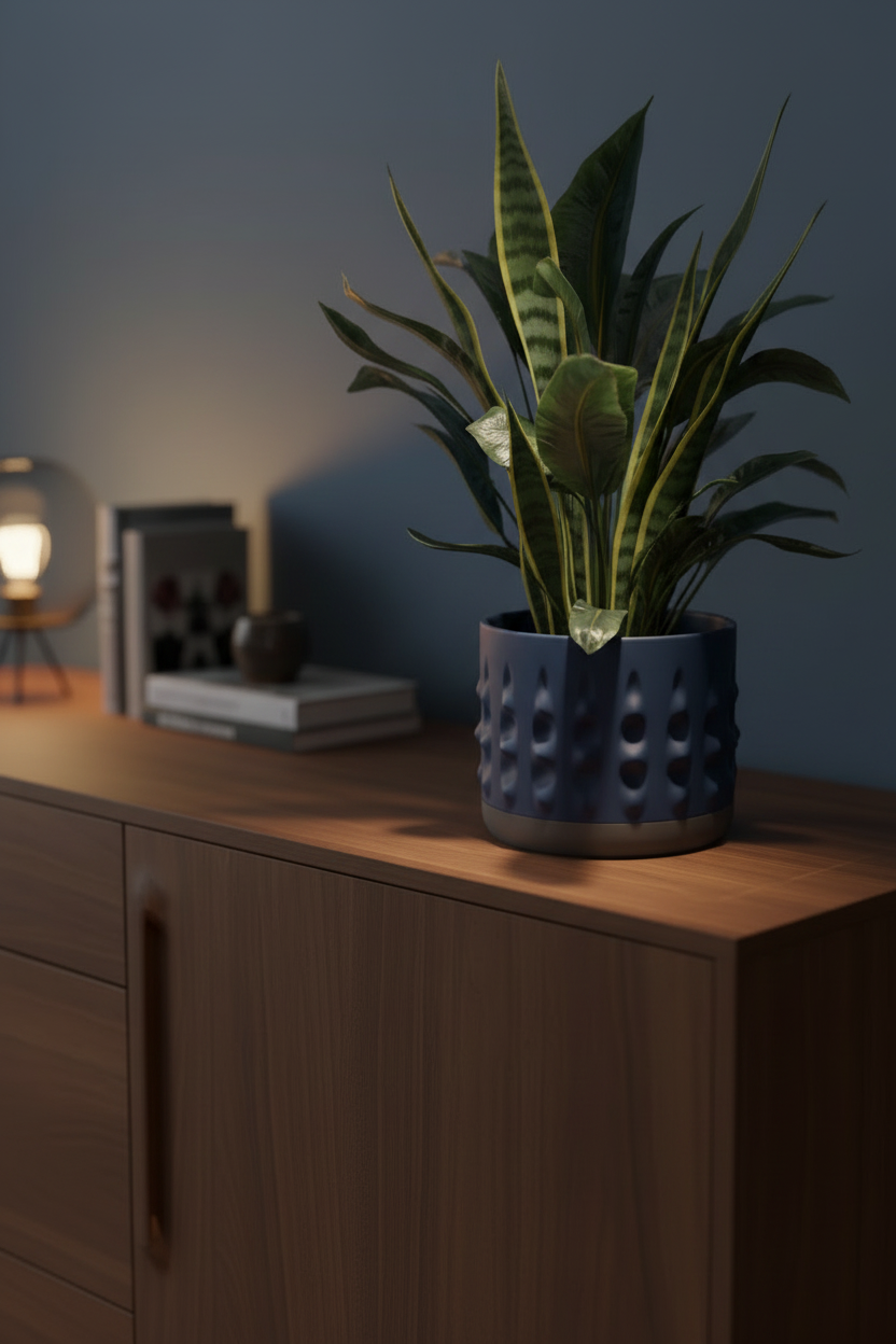 Modern Organic Textured Planter