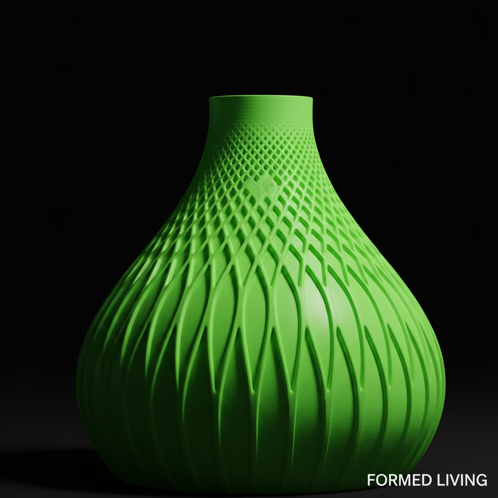 Textured Gourd Vase