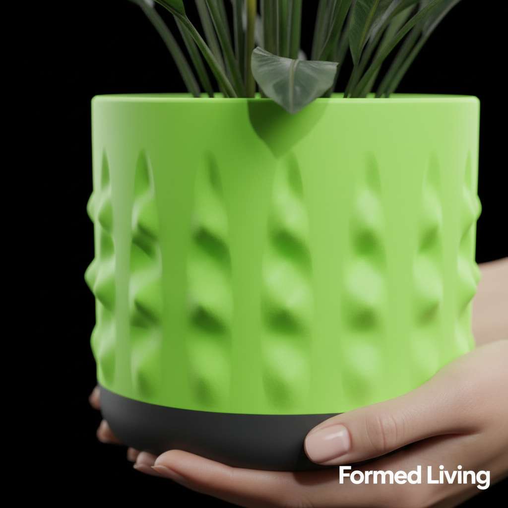 Modern Organic Textured Planter