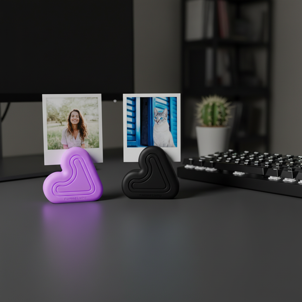 Heart Photo Holder Stand