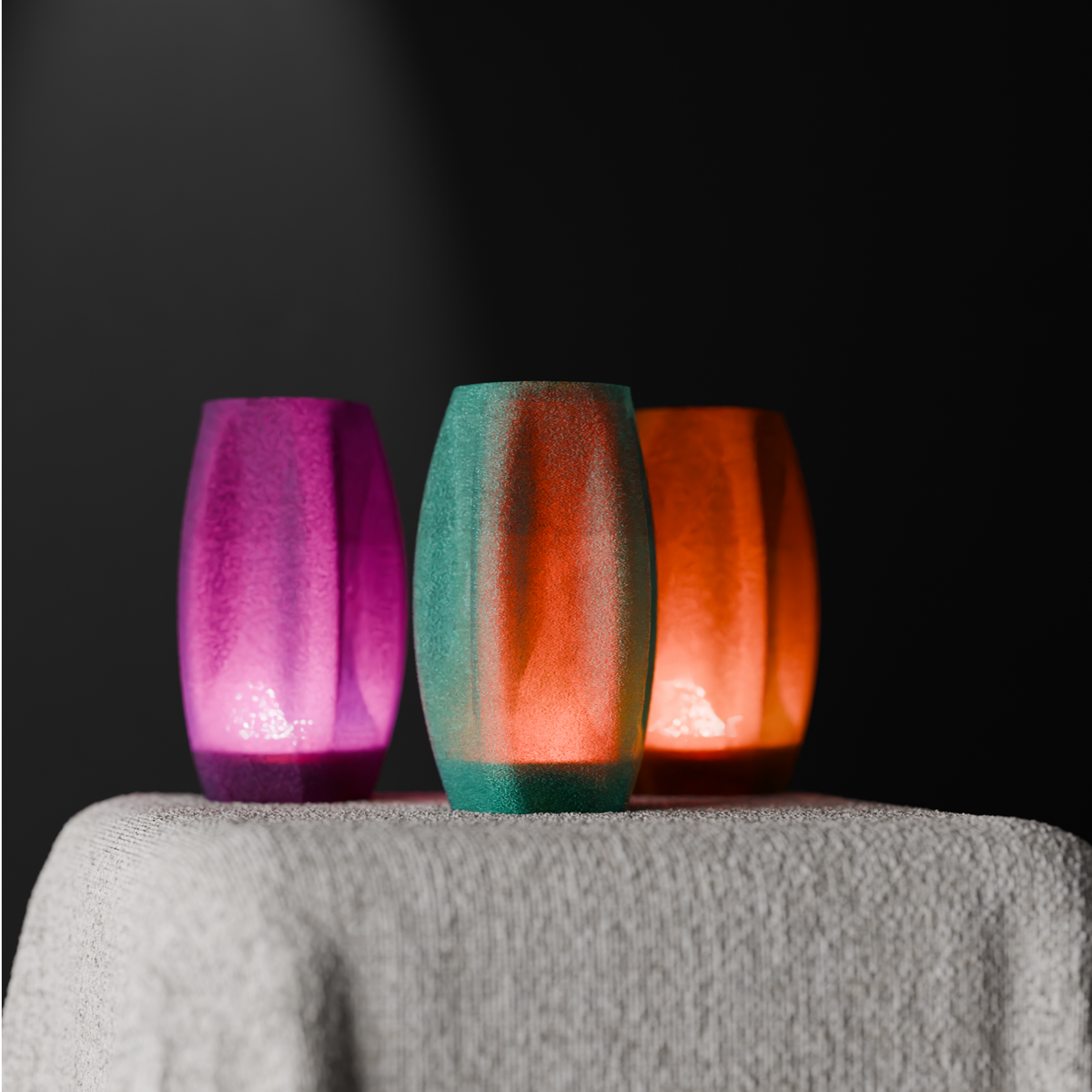 Geometric Glow Table Lamp