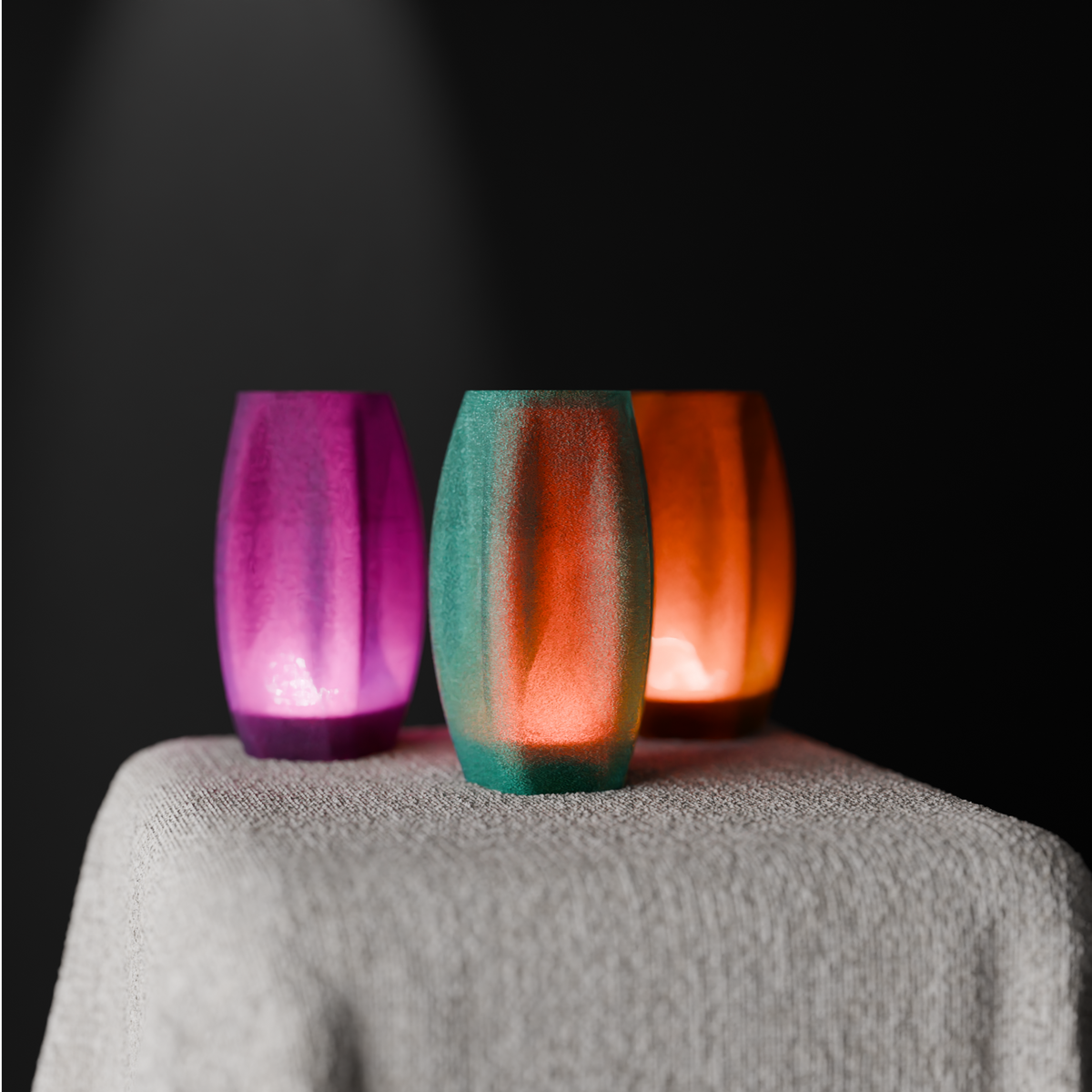 Geometric Glow Table Lamp