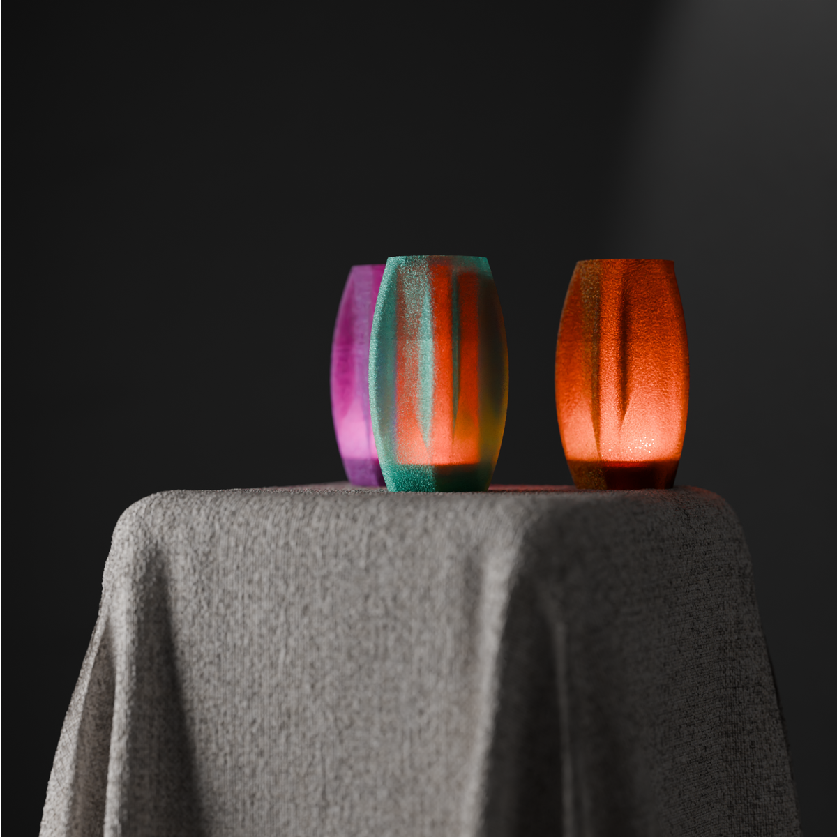Geometric Glow Table Lamp