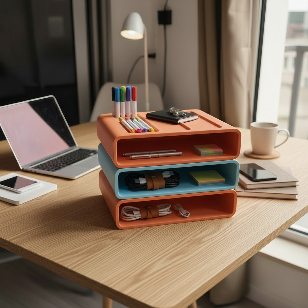 Stackable Office Organiser