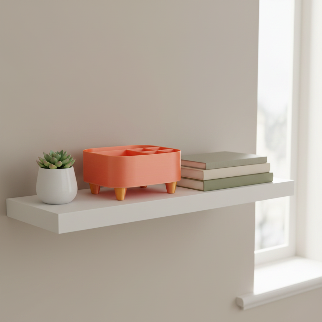 Cute Little Organiser with Feet