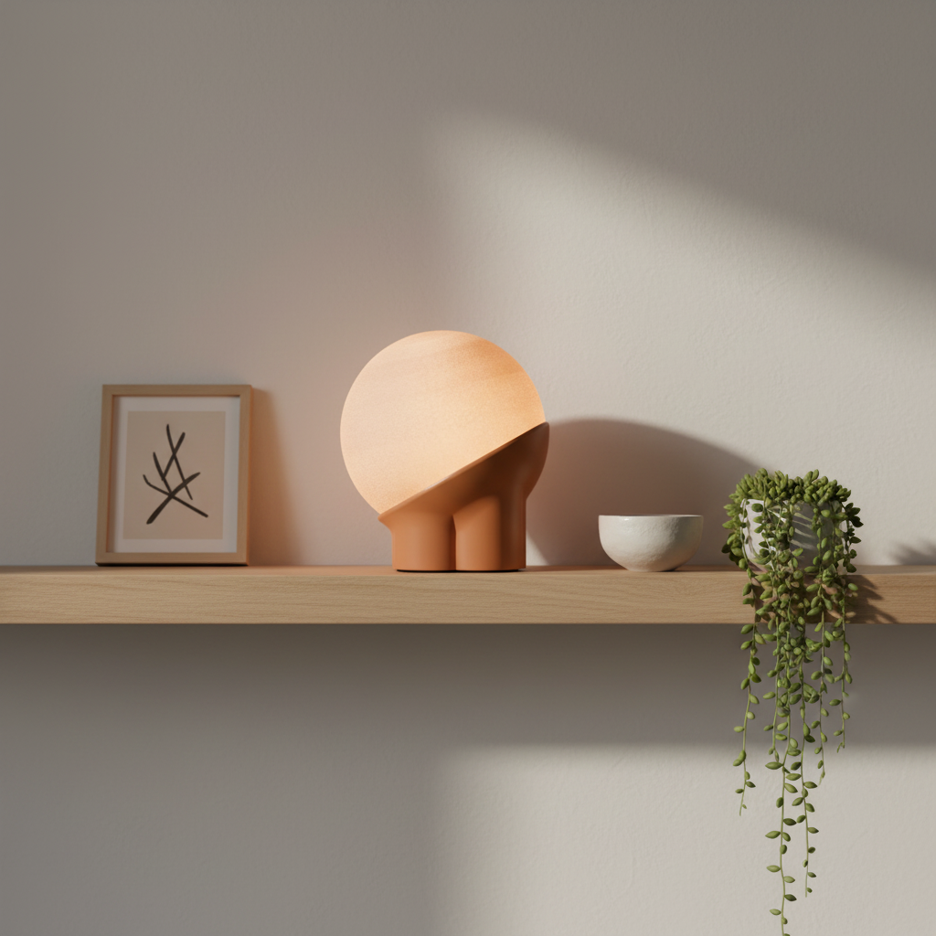 Modern Globe Desk Lamp