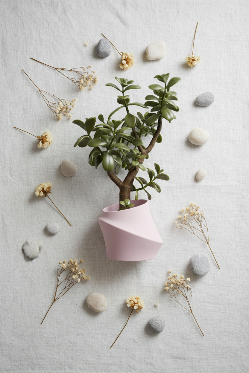 Elegant Sloped Planter