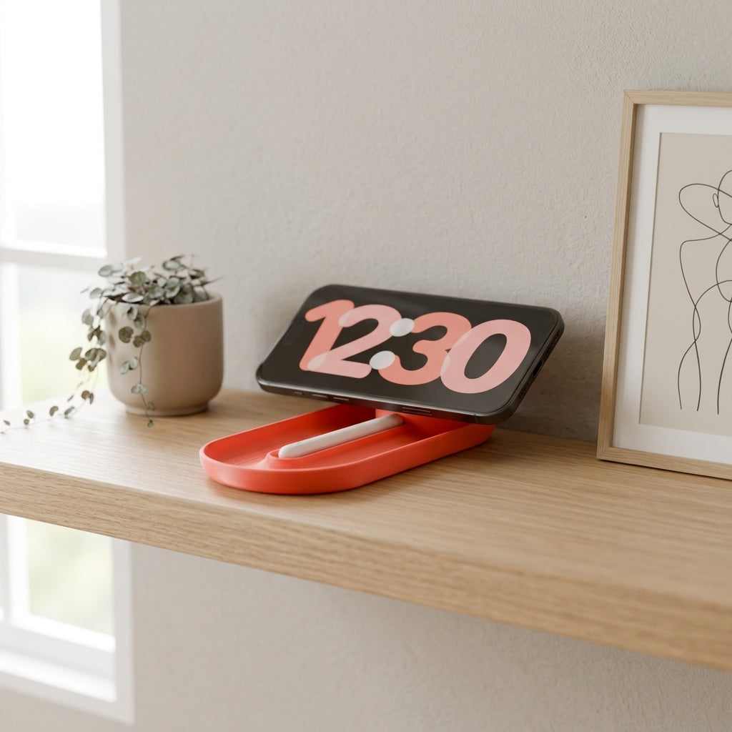 Modern Dual Device Charging Stand