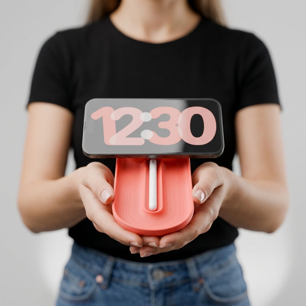 Modern Dual Device Charging Stand