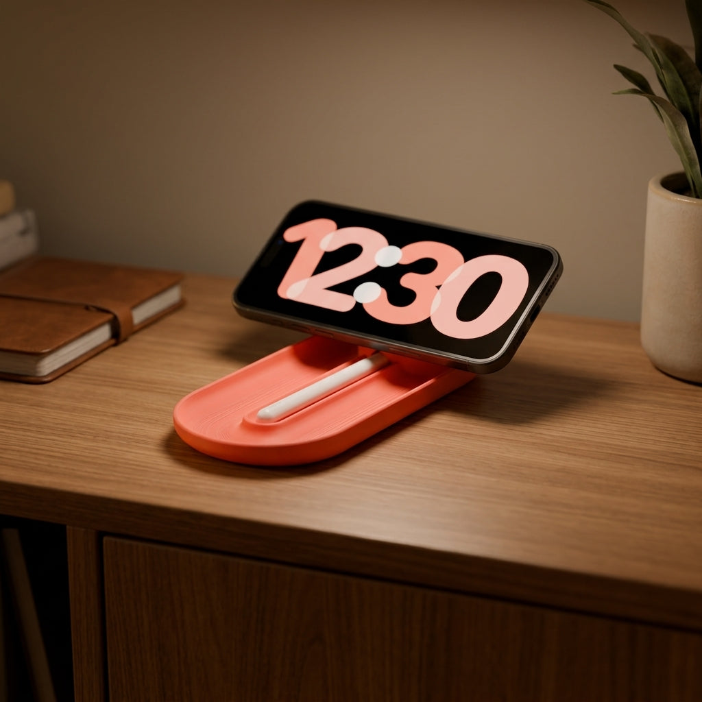 Modern Dual Device Charging Stand