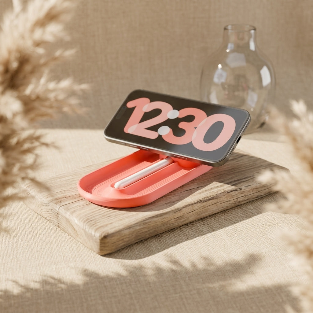 Modern Dual Device Charging Stand