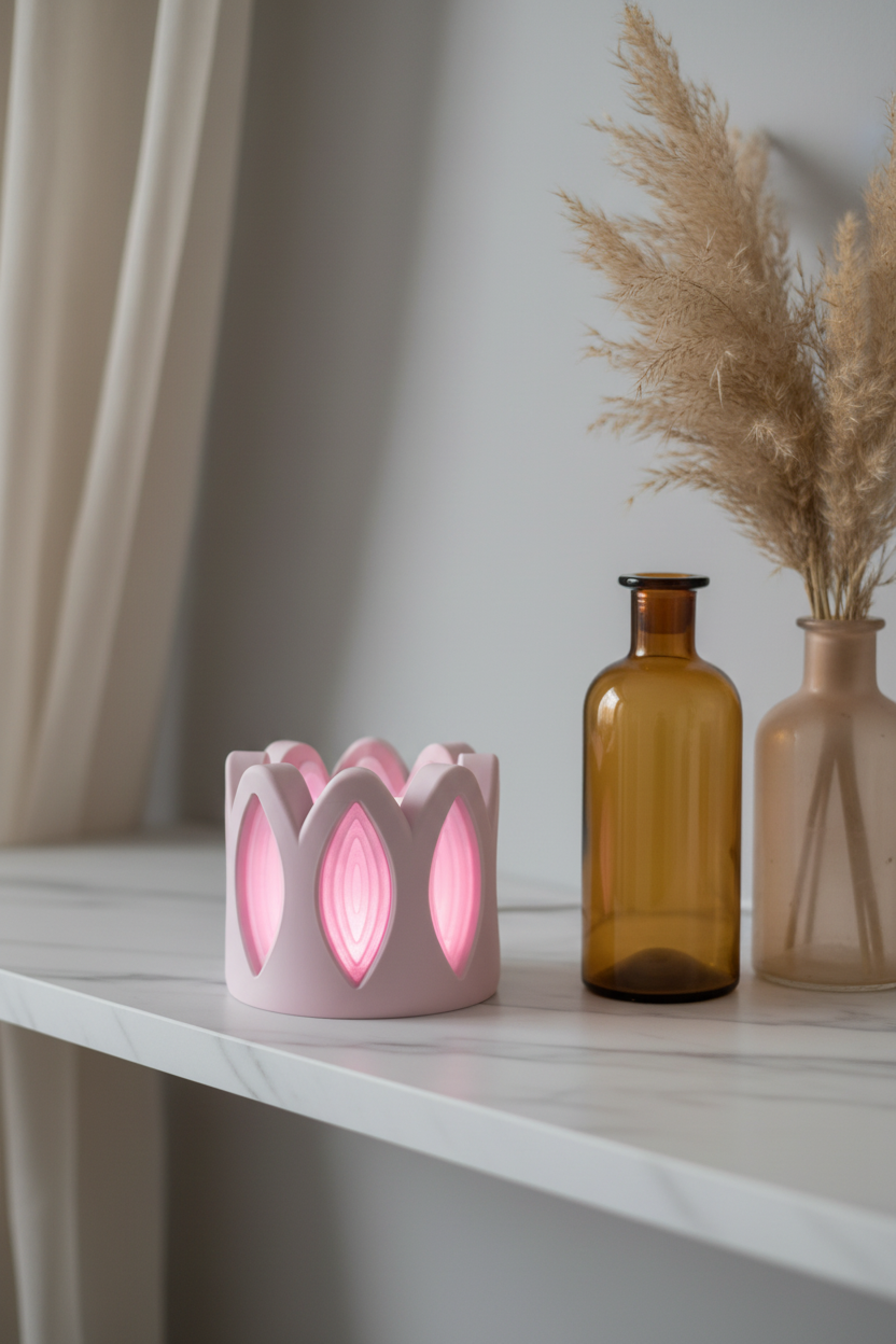 Whimsical Window Desktop Lamp