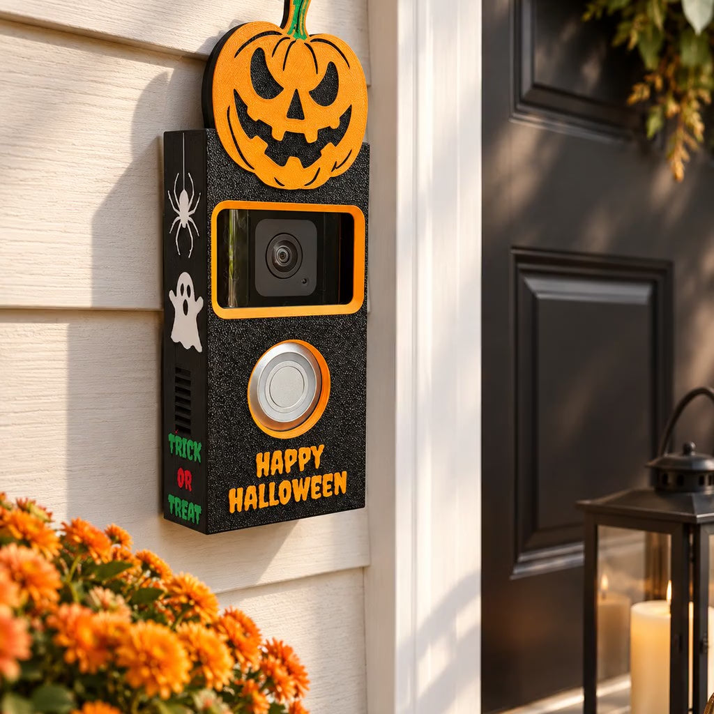 Halloween Video Doorbell Cover