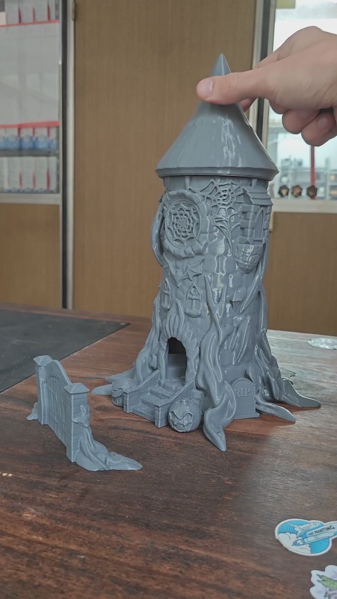 Halloween Dice Tower