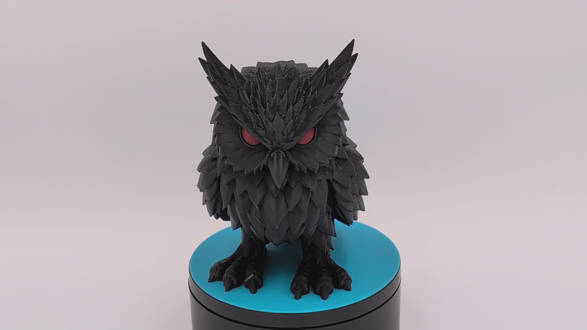 Crimson Watcher Owl