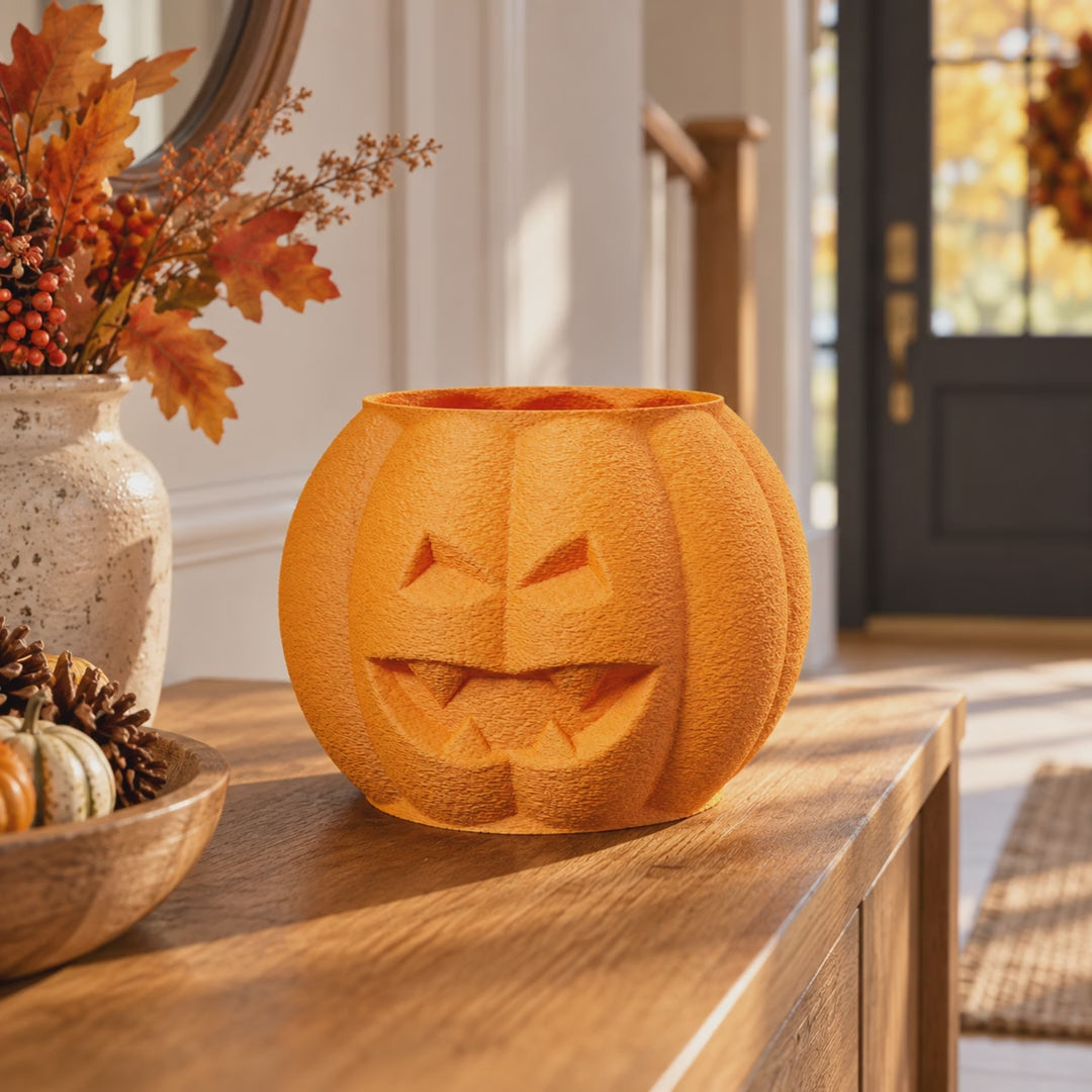 Pumpkin Head Vase