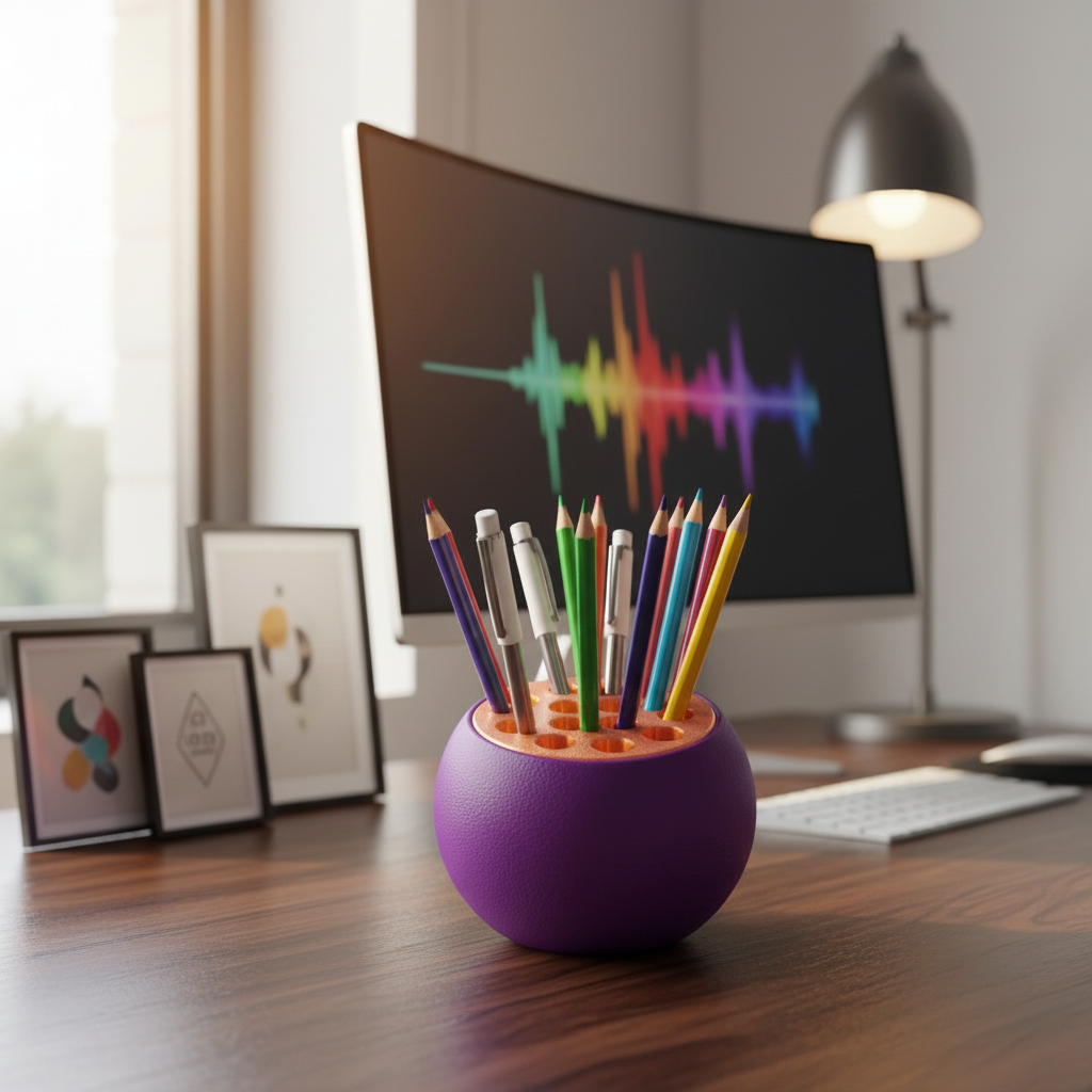 TrypoBall Pencil Holder