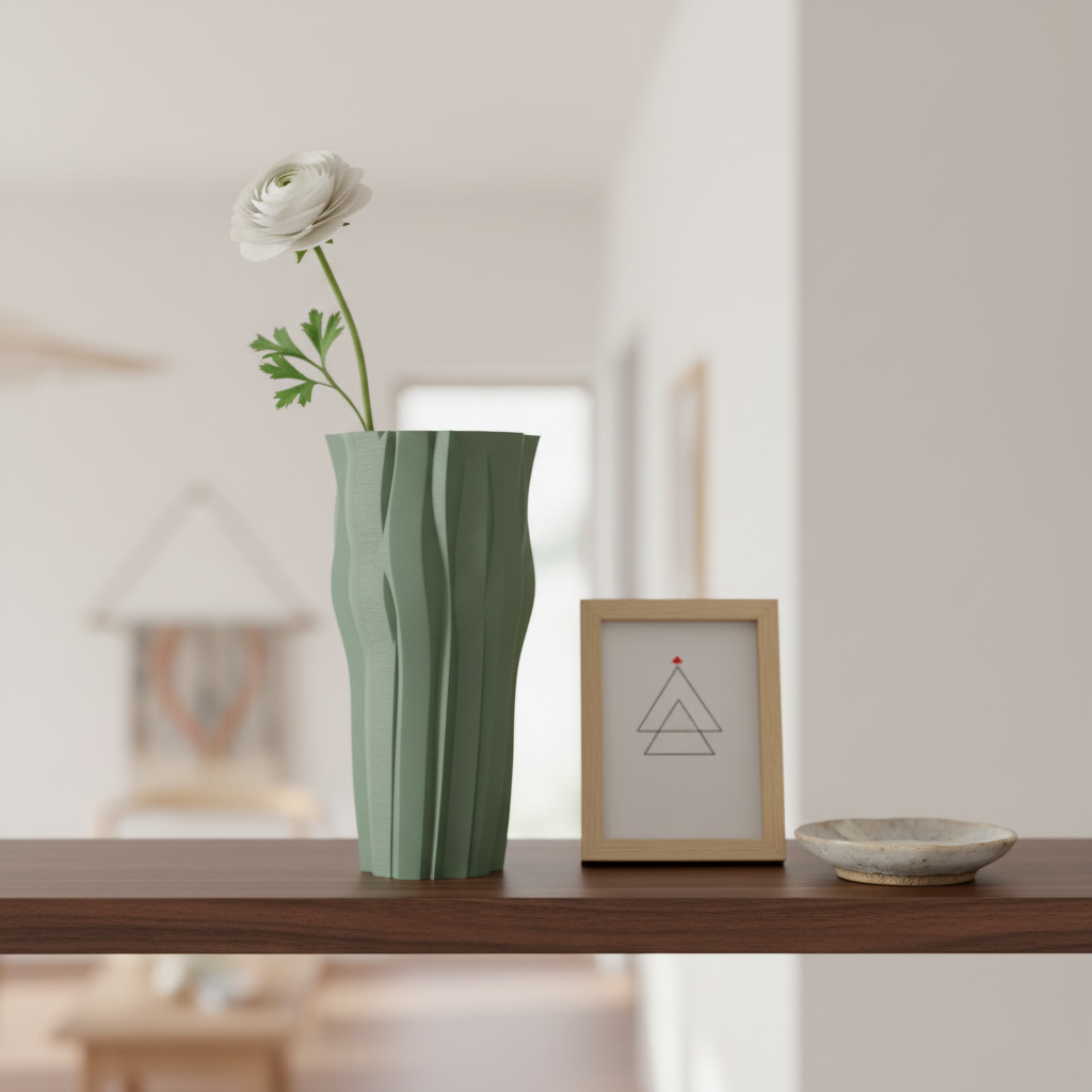Woodlike Vase