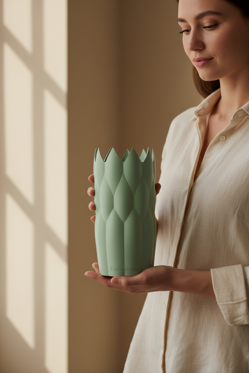Geometric Bloom Vase