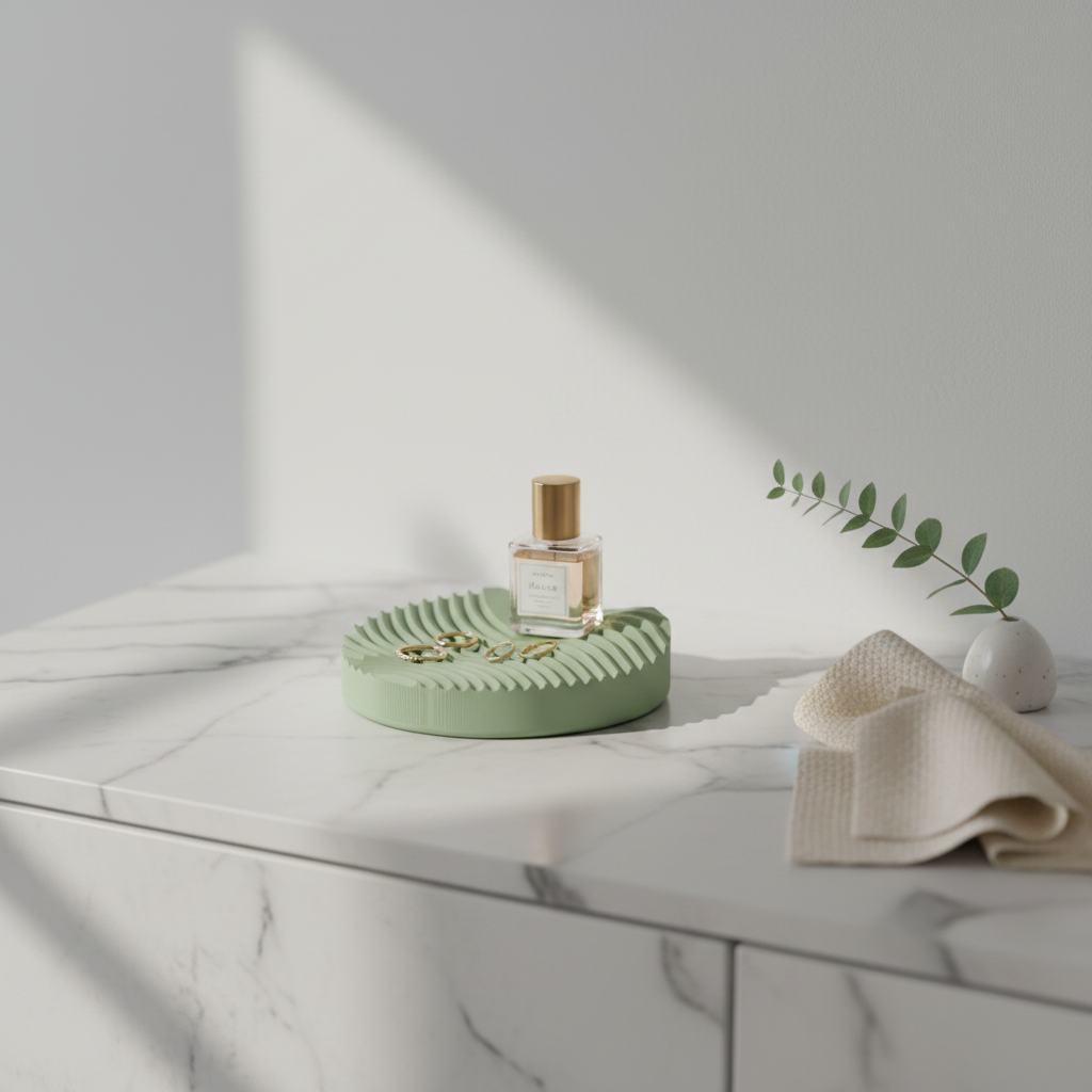 Wavy Textured Catch-All Tray